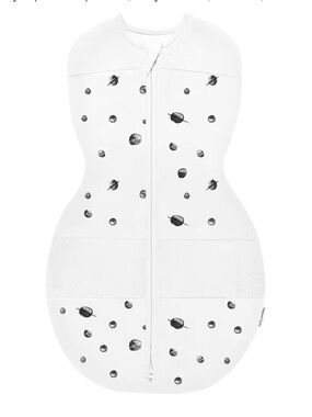 Happiest Baby Sleepea Organic Cotton Swaddle- ivory planets (S)